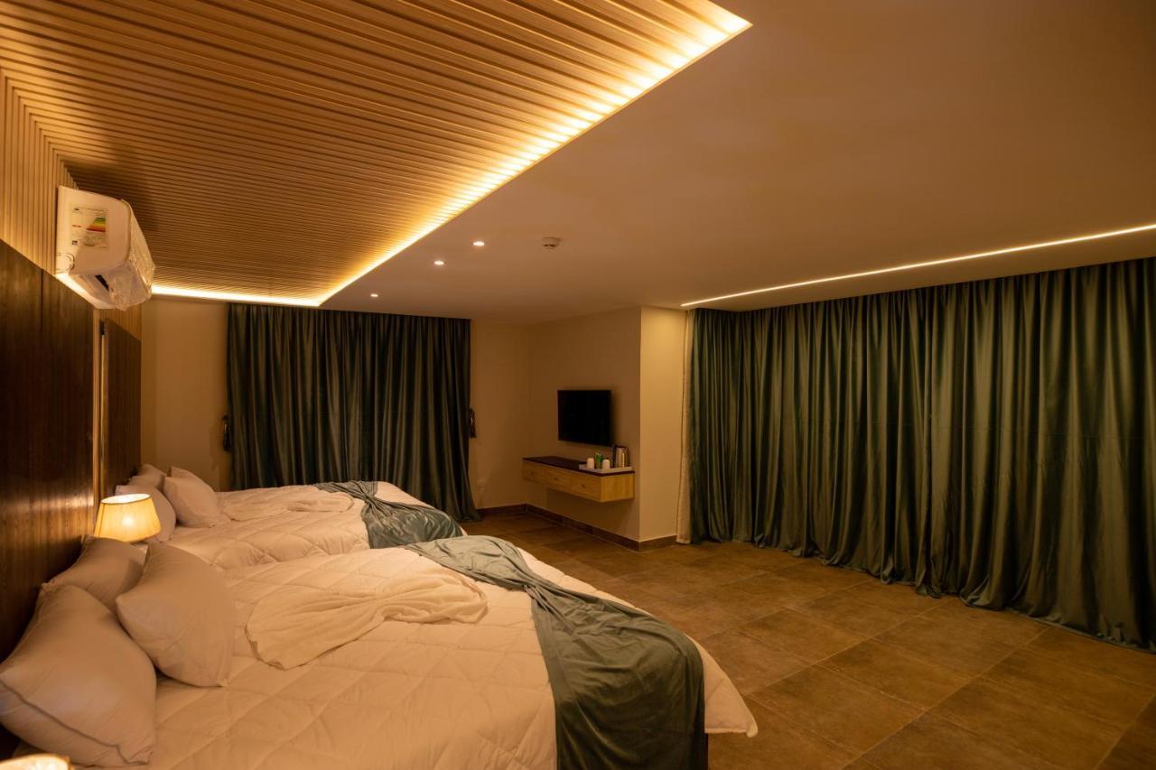 Blue Pyramids Eyes Hotel Al Kawm al Akhdar Exteriör bild
